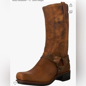 Frye 12R boots- dark brown- NEVER WORN!